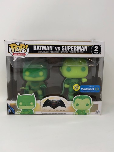 Batman superman glow the - vs, in
